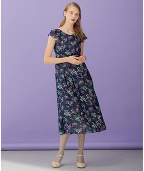 Amazon.co.jp: [トッカ] 洗える！WATERCOLOR HARMONY ロングドレス
